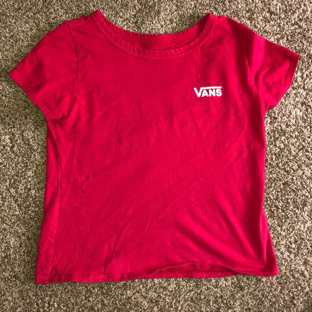 Vans Red Tee